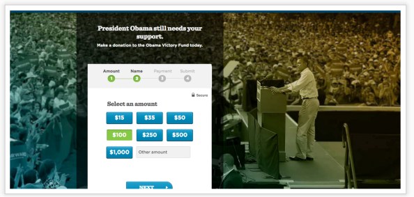 소셜 네트워크 서비스를 활용한 오바마의 선거자금 모금 사례 ('오바마처럼 승리하라(2)'에서 발췌)